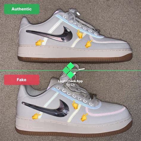 nike air force 1 travis scott fake|air force 1 low travis scott.